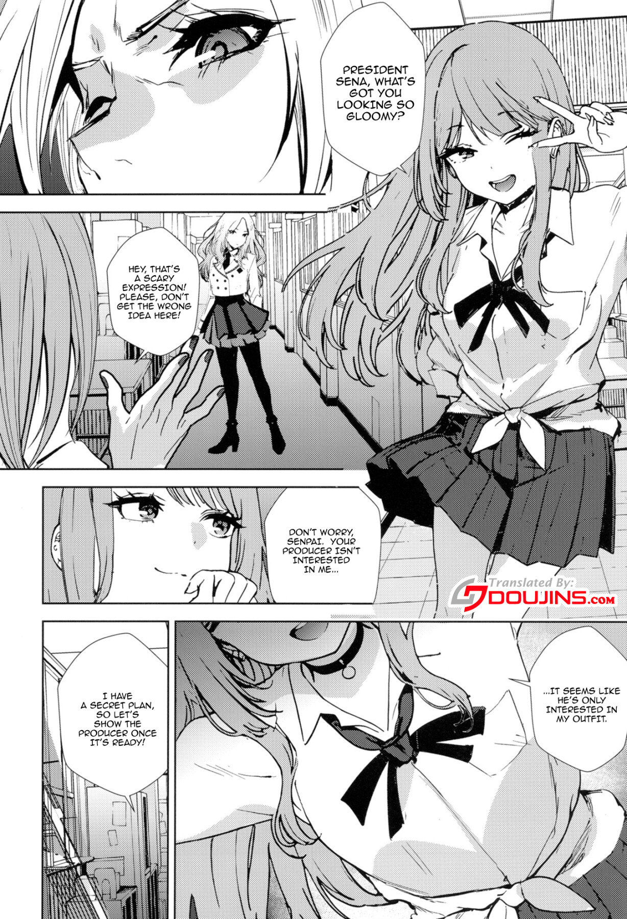 Hentai Manga Comic-Girl Girl-Read-5